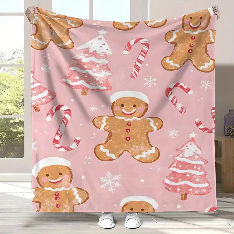 📢📢KIT ÉCONOMIE⏰Couverture en flanelle imprimée sur le thème de Noël - Image 10