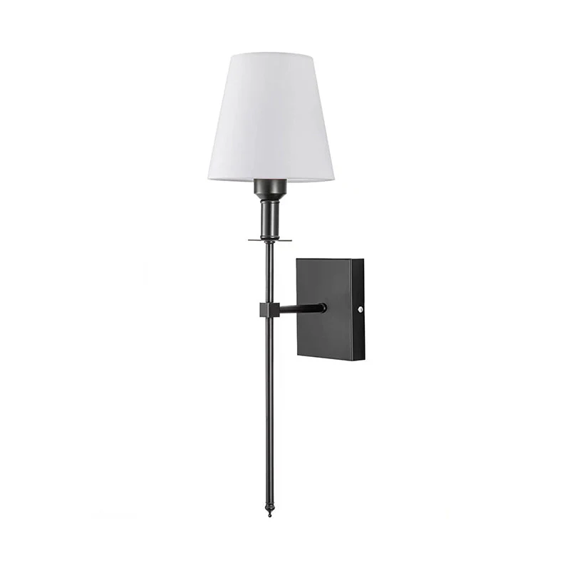 📢📢60 % de réduction !! ⏰ Lumière Douce & Accueil Chaleureux - Applique Murale Classique en Toile de Lin - Éclairage d‘Ambiance Apaisant - Image 7