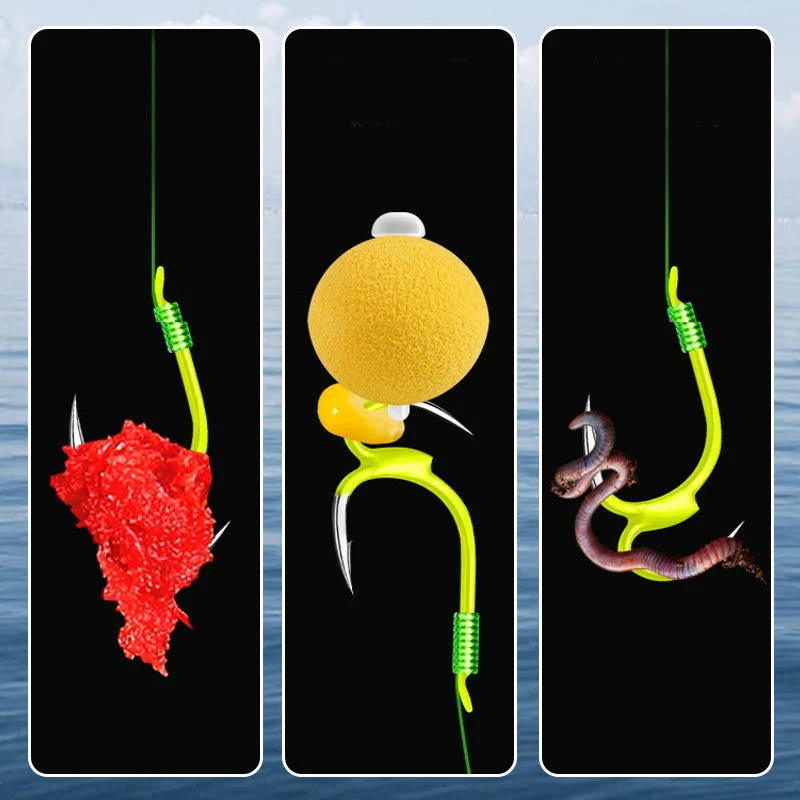 🐟 Crochets de pêche double tranchants classiques - Image 4
