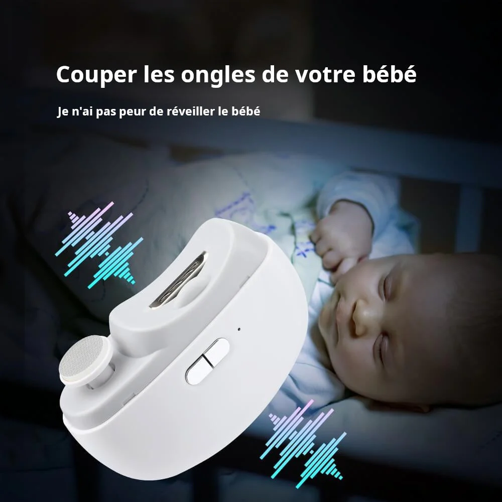 🎁💞Durée limitée 51% de réduction🔥2 en 1 Coupe-ongles Électrique Automatique avec Polissage - Image 12