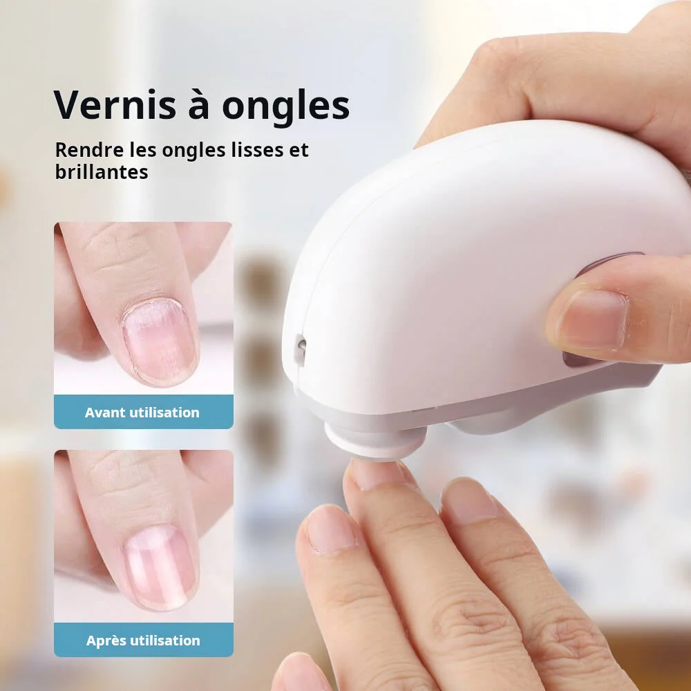 🎁💞Durée limitée 51% de réduction🔥2 en 1 Coupe-ongles Électrique Automatique avec Polissage - Image 8