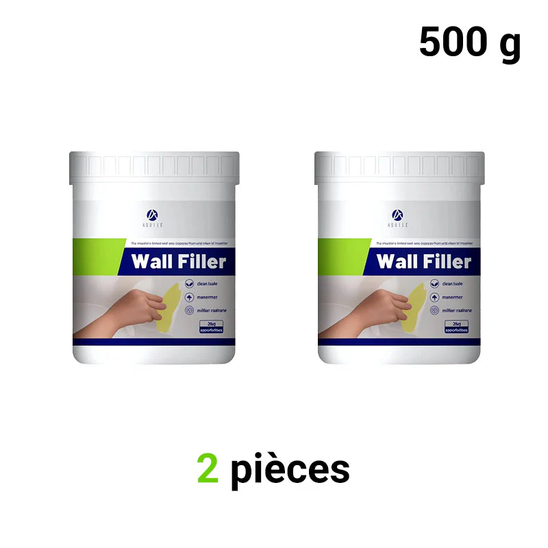 🏆Livraison limitée dans le temps papier abrasif + grattoir🔥Pâte de réparation murale imperméable et résistante à la moisissure✨ - Image 13