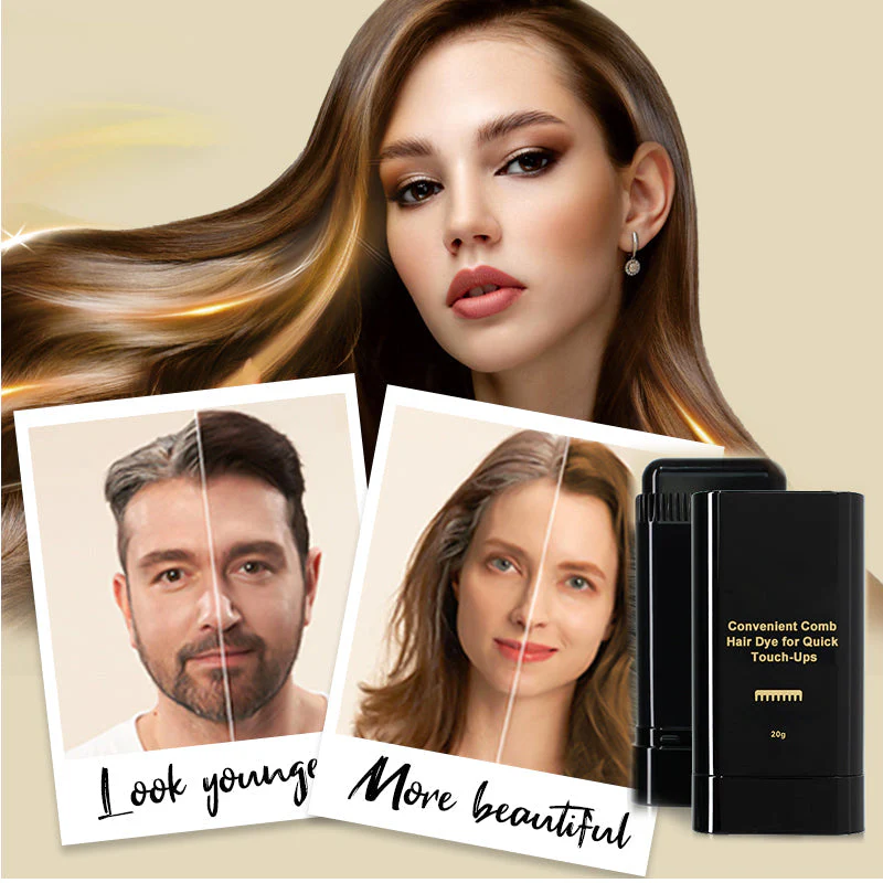 Offre de rĂ©ductionđ„Peigne colorant sĂ»r et pratique pour les cheveux gris - Image 4