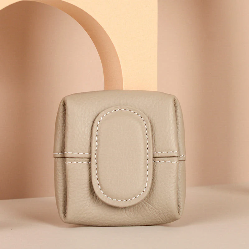 💥Limited Sale 50% OFF🔥Mini porte-monnaie en cuir de vache à la mode - Image 10
