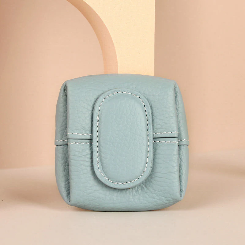 💥Limited Sale 50% OFF🔥Mini porte-monnaie en cuir de vache à la mode - Image 14