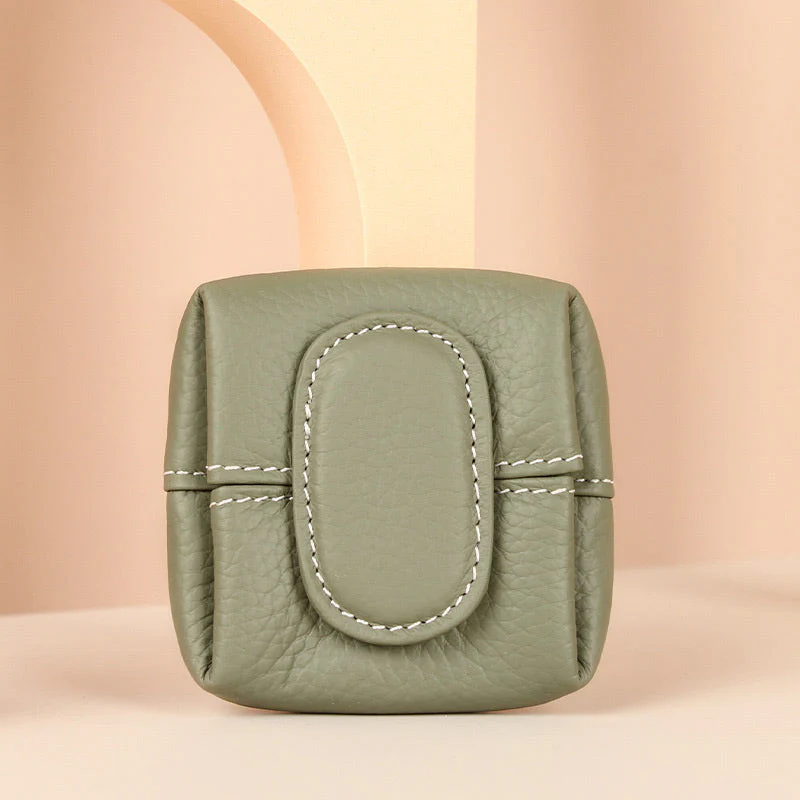 💥Limited Sale 50% OFF🔥Mini porte-monnaie en cuir de vache à la mode - Image 20