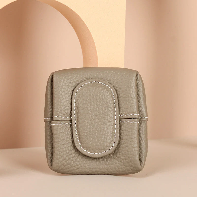 💥Limited Sale 50% OFF🔥Mini porte-monnaie en cuir de vache à la mode - Image 21