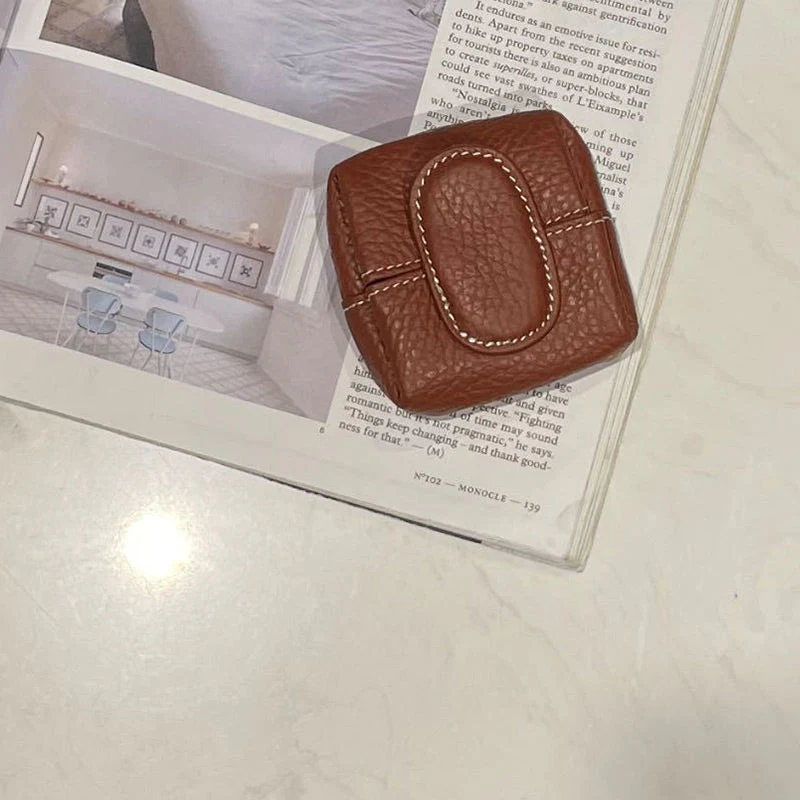 💥Limited Sale 50% OFF🔥Mini porte-monnaie en cuir de vache à la mode - Image 30