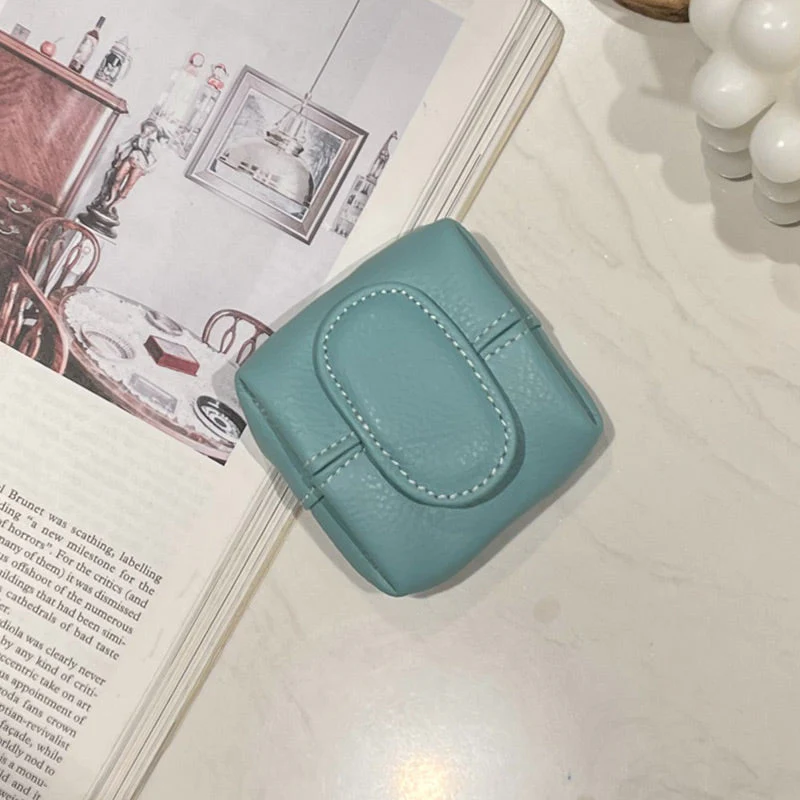 💥Limited Sale 50% OFF🔥Mini porte-monnaie en cuir de vache à la mode - Image 31