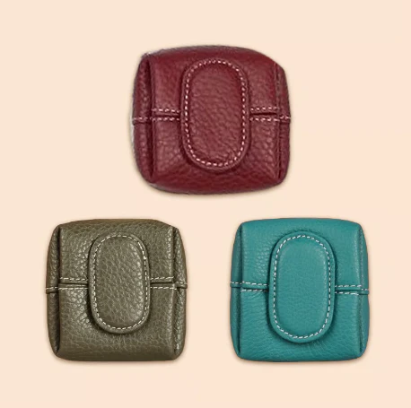 💥Limited Sale 50% OFF🔥Mini porte-monnaie en cuir de vache à la mode - Image 40
