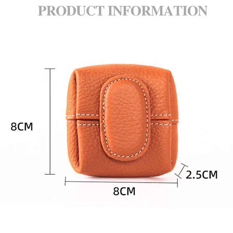 💥Limited Sale 50% OFF🔥Mini porte-monnaie en cuir de vache à la mode - Image 9