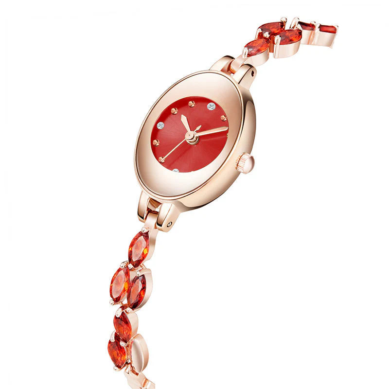 đâWomen's Colored Zircon Bracelet Watch - Image 10