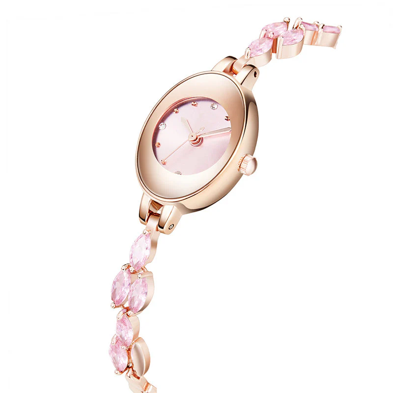 đâWomen's Colored Zircon Bracelet Watch - Image 11