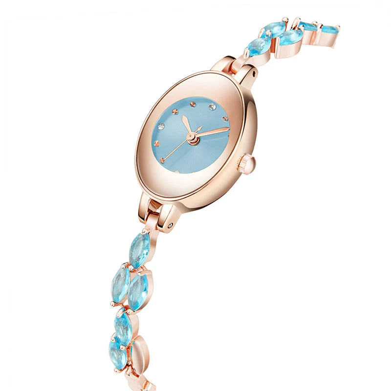 đâWomen's Colored Zircon Bracelet Watch - Image 12