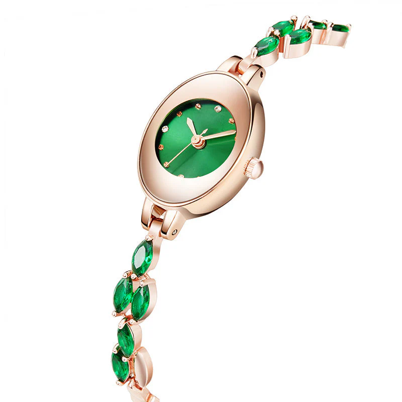 đâWomen's Colored Zircon Bracelet Watch - Image 9