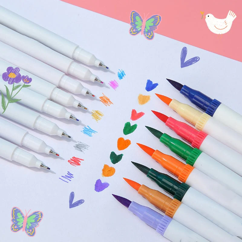 📢📢55 % DE RÉDUCTION !!! ✨ Livre de coloriage par numéro– sur fond noir, incluant des feutres aquarelle double pointe et une boîte de rangement ! - Image 17