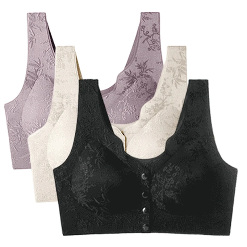 📢📢 50% DE RÉDUCTION ! ✨Soutien-Gorge Confortable Sans Armature avec Fermeture Frontale - Image 21