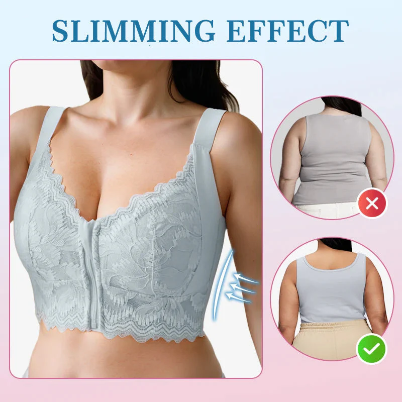 📢📢50% de réduction !! ⏰Soutien-gorge ultra souple avec fermeture éclair à l'avant et sans armatures - Image 2