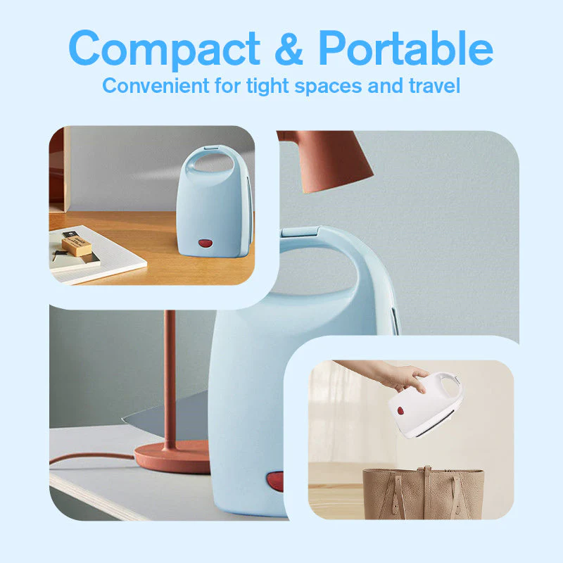 🔥 50% OFF INSTANTANÉ ! 🥪 Machine à Sandwich Multifonction - Chauffage Rapide, Design Compact Bleu/Blanc pour Cuisine et Bureau 💙⚡ - Image 5