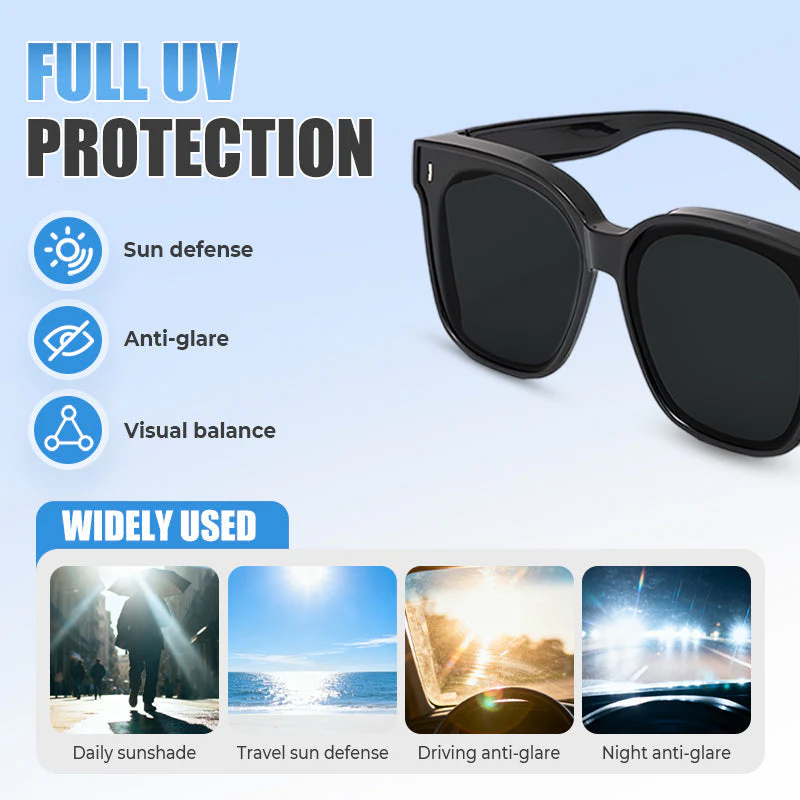 📢📢57% DE RÉDUCTION !!!✨Lunettes de soleil compactes, pliables et empilables - Image 4