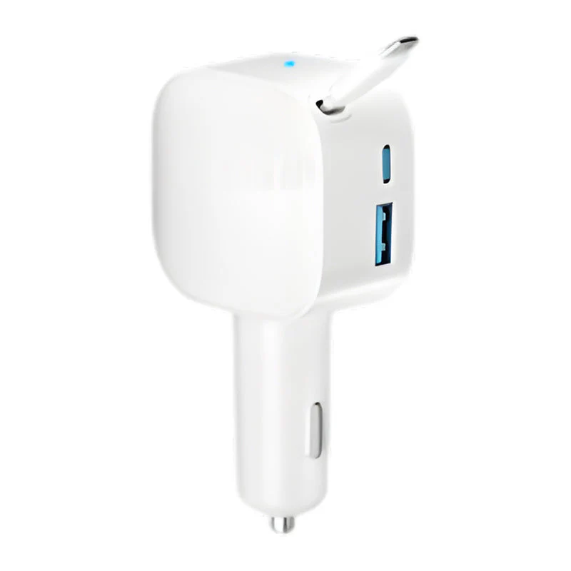 Chargeur de Voiture Compact à Câble Rétractable📢📢3 dernières heures : Grande vente⏰⏰ - Image 10