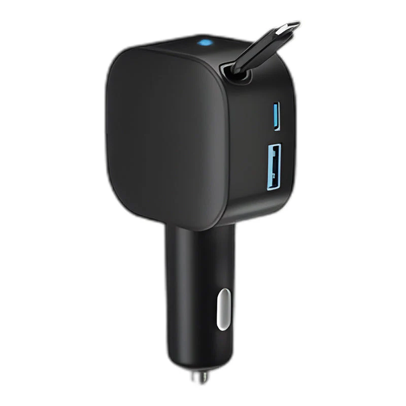 Chargeur de Voiture Compact à Câble Rétractable📢📢3 dernières heures : Grande vente⏰⏰ - Image 11
