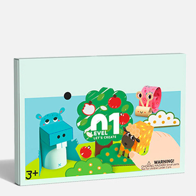 📢📢50% DE RÉDUCTION ! ✨Kit Complet de Papier 3D Coloré à Découper et Assembler - Image 20