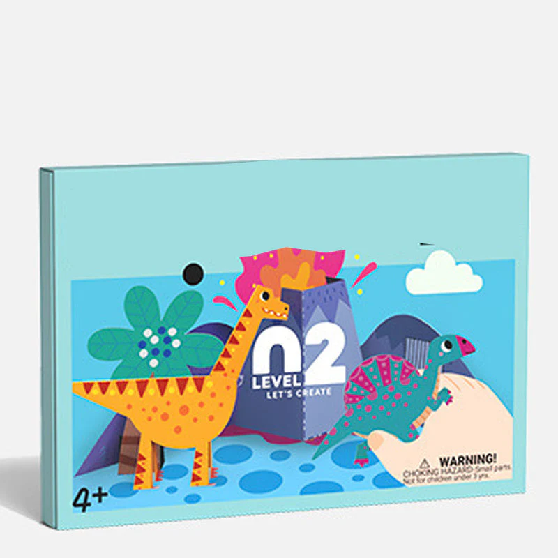📢📢50% DE RÉDUCTION ! ✨Kit Complet de Papier 3D Coloré à Découper et Assembler - Image 22