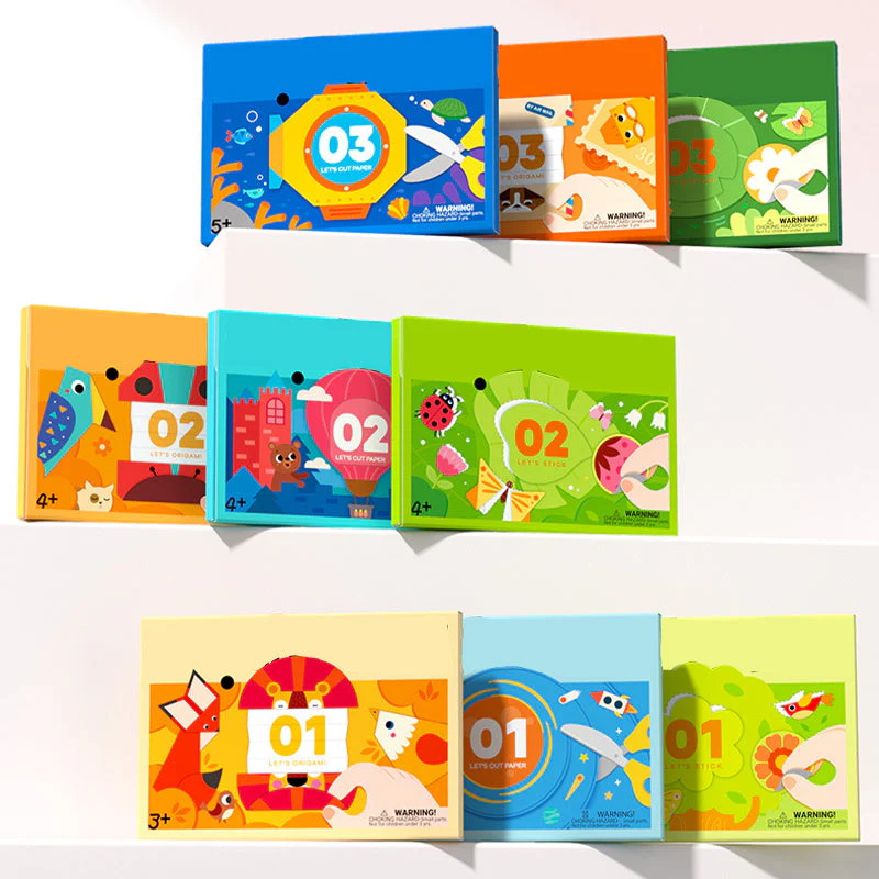 📢📢50% DE RÉDUCTION ! ✨Kit Complet de Papier 3D Coloré à Découper et Assembler - Image 6