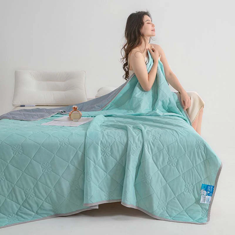 🌙 56% DE RÉDUCTION - ❄️ Couette d'été rafraîchissante, imprimée, lavable et respirante 💤 - Image 15