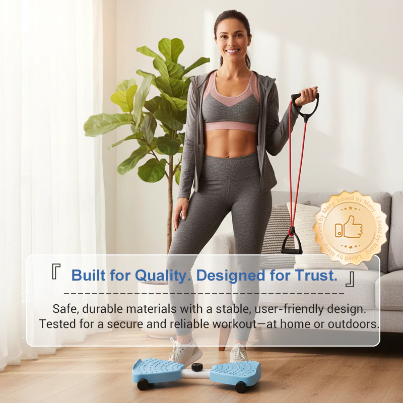 📢📢50 % de réduction !! ⏰Stepper de Cardio Compact avec Torsion du Bassin – Entraînement Complet Corps & Maison, Jusqu’à 120 kg