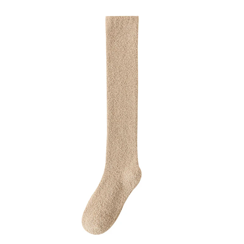Chaussettes hautes au-dessus du genou, thermiques et confortables - Image 12