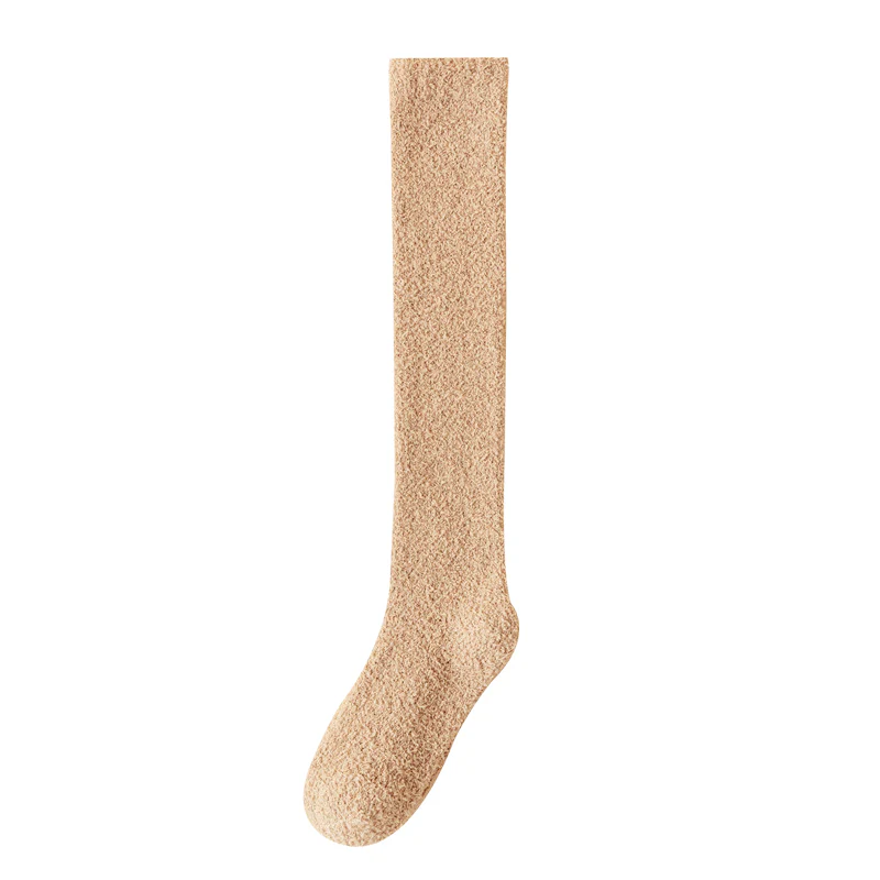 Chaussettes hautes au-dessus du genou, thermiques et confortables - Image 13