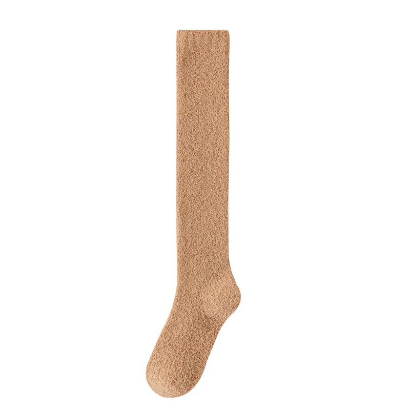 Chaussettes hautes au-dessus du genou, thermiques et confortables - Image 14