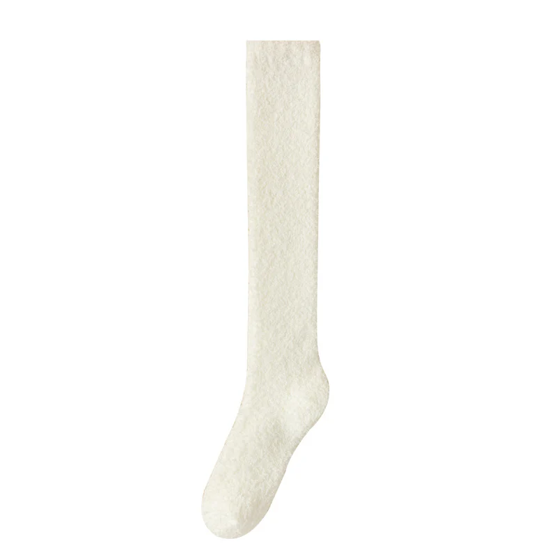 Chaussettes hautes au-dessus du genou, thermiques et confortables - Image 2