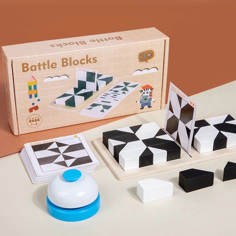📢📢60 % de réduction !!!🎅Jeu de puzzle éducatif créatif pour enfants en noir et blanc - Image 6