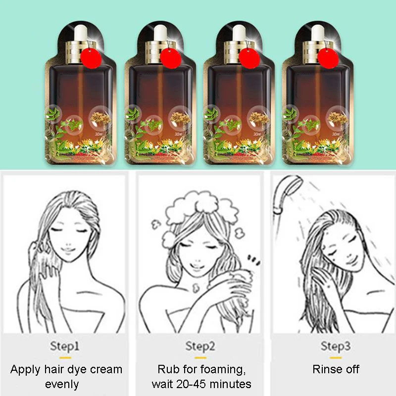 📢50% de réduction sur les nouveaux produits d'été🌸Crème colorante à base d'extraits de plantes🫧🌿 - Image 8