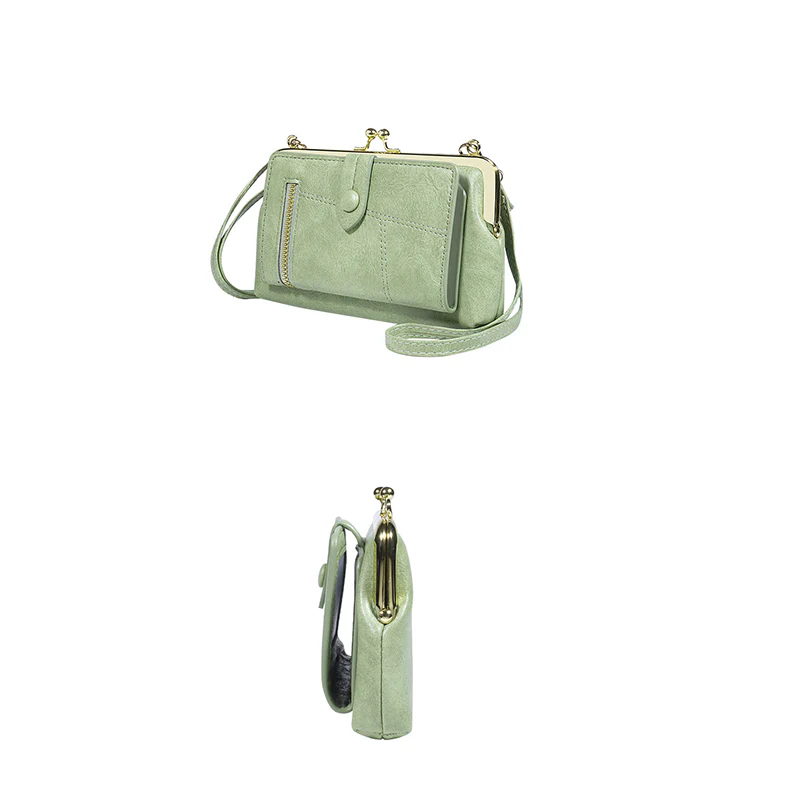 📢50% de réduction！！！📍Sac à bandoulière pour téléphone avec organiseur multi-cartes - Image 14