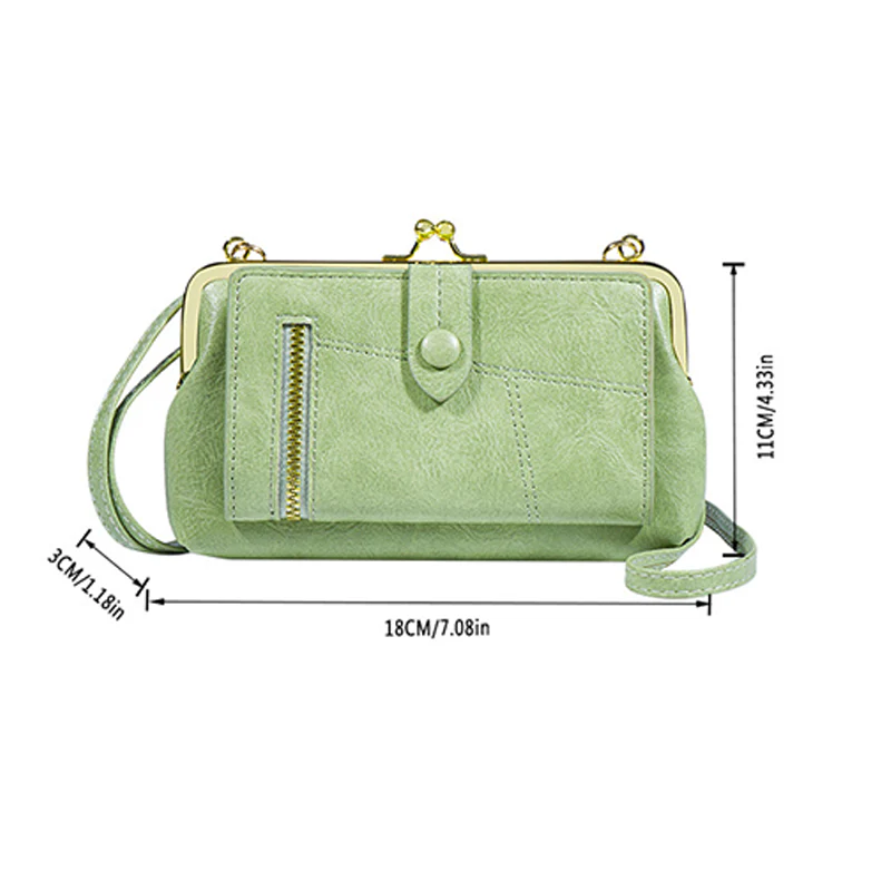 📢50% de réduction！！！📍Sac à bandoulière pour téléphone avec organiseur multi-cartes - Image 15
