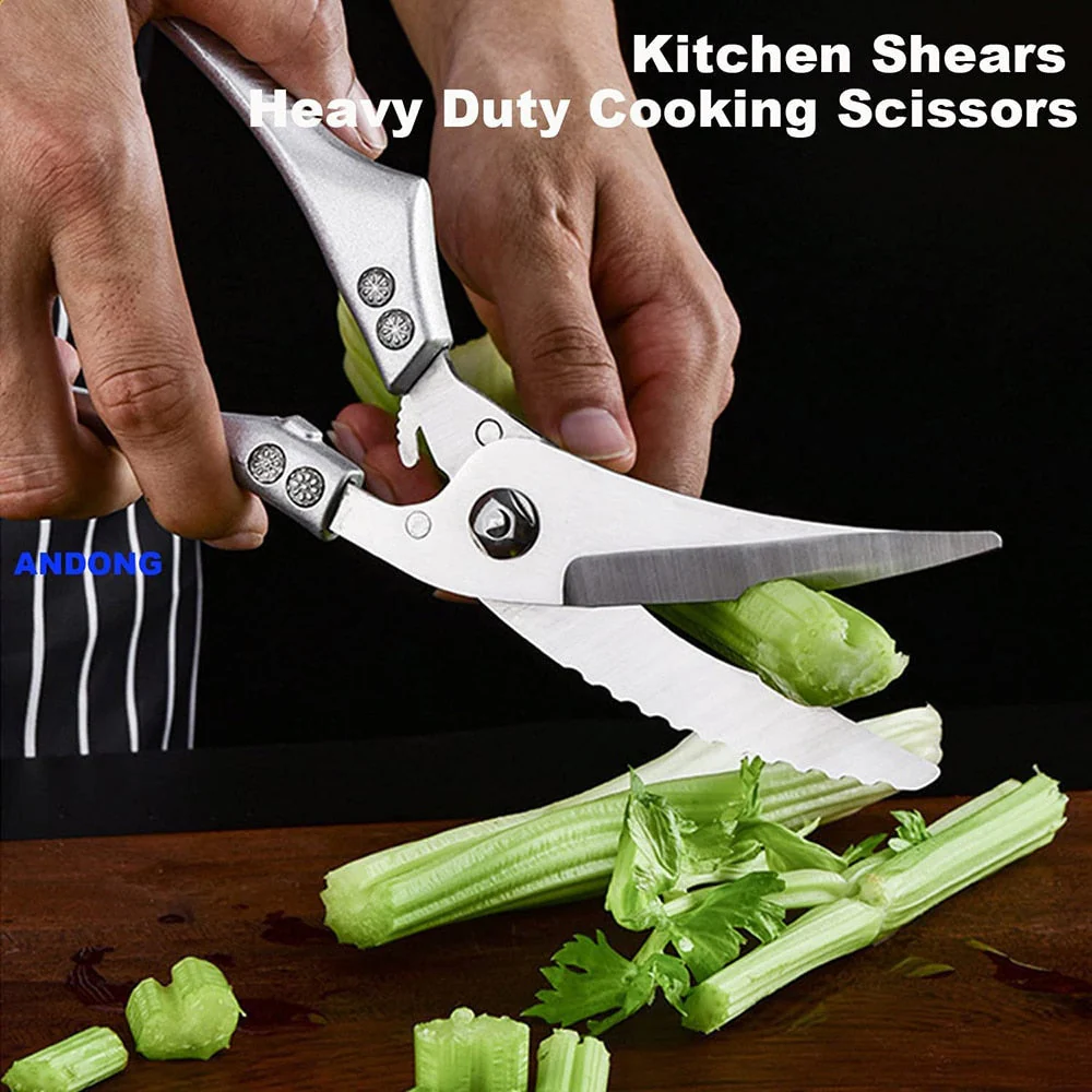 (🎅 HOT SALE NOW-49% OFF) -Heavy Duty Stainless Steel Bone-Cut Scissors - Image 3