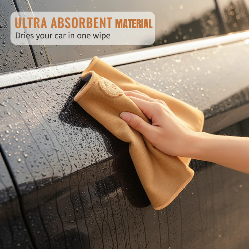 📢📢Achetez-en 1, obtenez-en 1 gratuit⏰Serviette double face pour voiture « Cute Bear » - Image 6