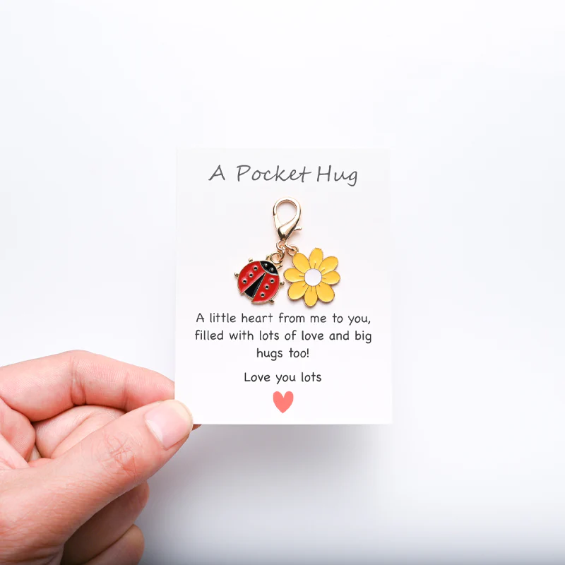 📢📢50% DE RÉDUCTION !!!✨💥Porte-clés et carte Daisy avec insecte mignon - Image 15