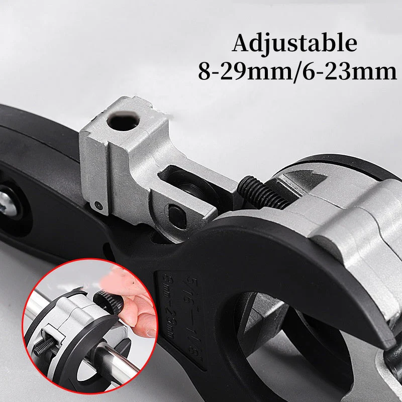 🔧 50% DE RÉDUCTION ! ✨ Coupe-Tube à Cliquet à Une Main - Design Ergonomique pour Coupes Précisées sur Cuivre/Plastique/Aluminium 🛠️📏 - Image 2