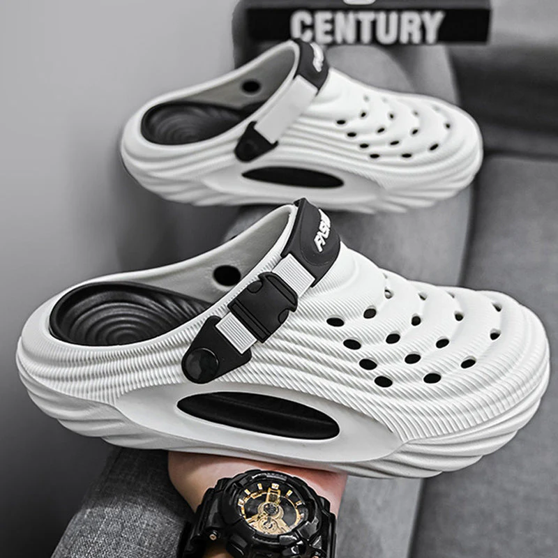 ✨✨Sandales slip-on respirantes pour hommes👣 Deux façons de porter une paire de chaussures👣 - Image 8