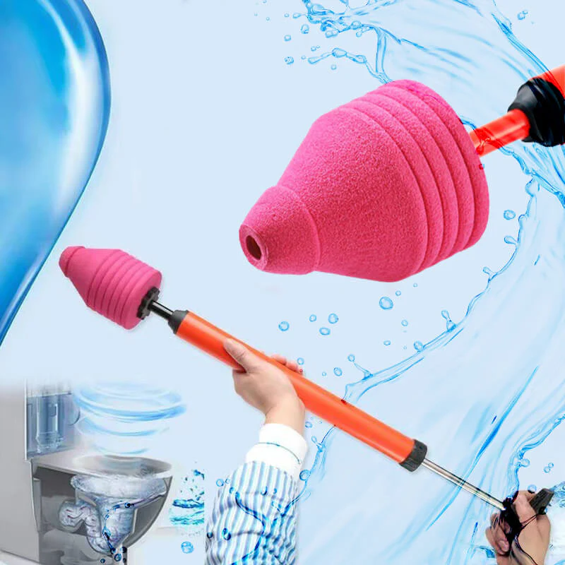 📢📢50 % de réduction !! ⏰ Débouche-Toilettes Haute Pression – Puissant, Sans Produits Chimiques & Sûr pour les Canalisations 🛠️ - Image 7