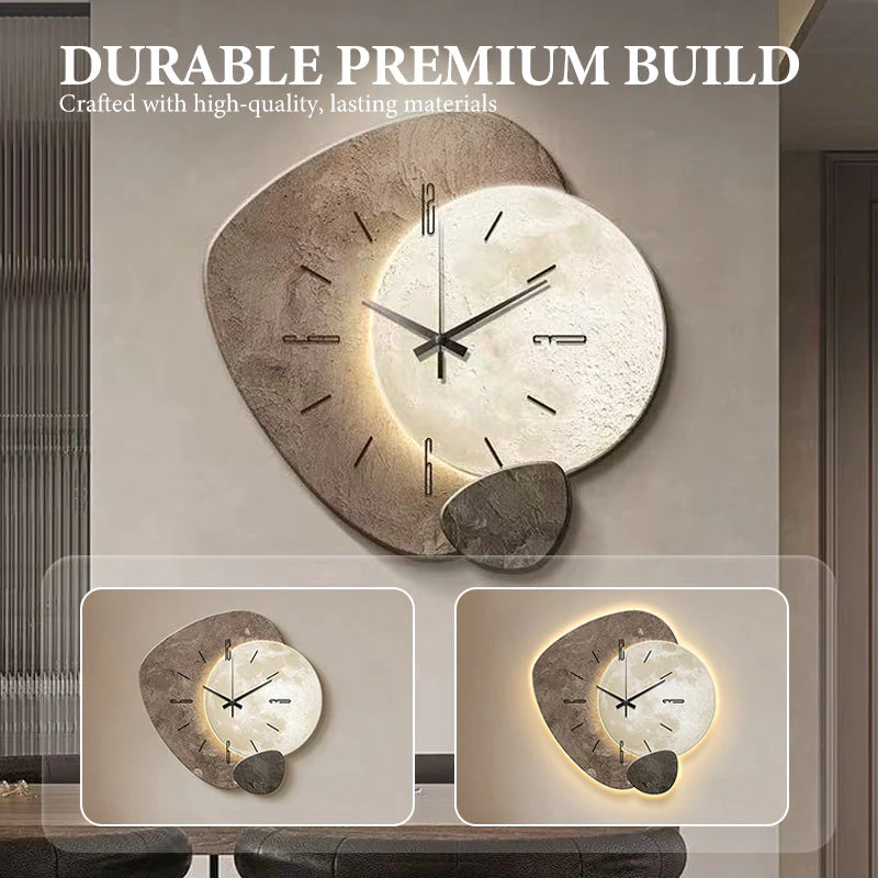 📢📢60 % de réduction !! ⏰Horloge murale décorative de style nordique - Image 3