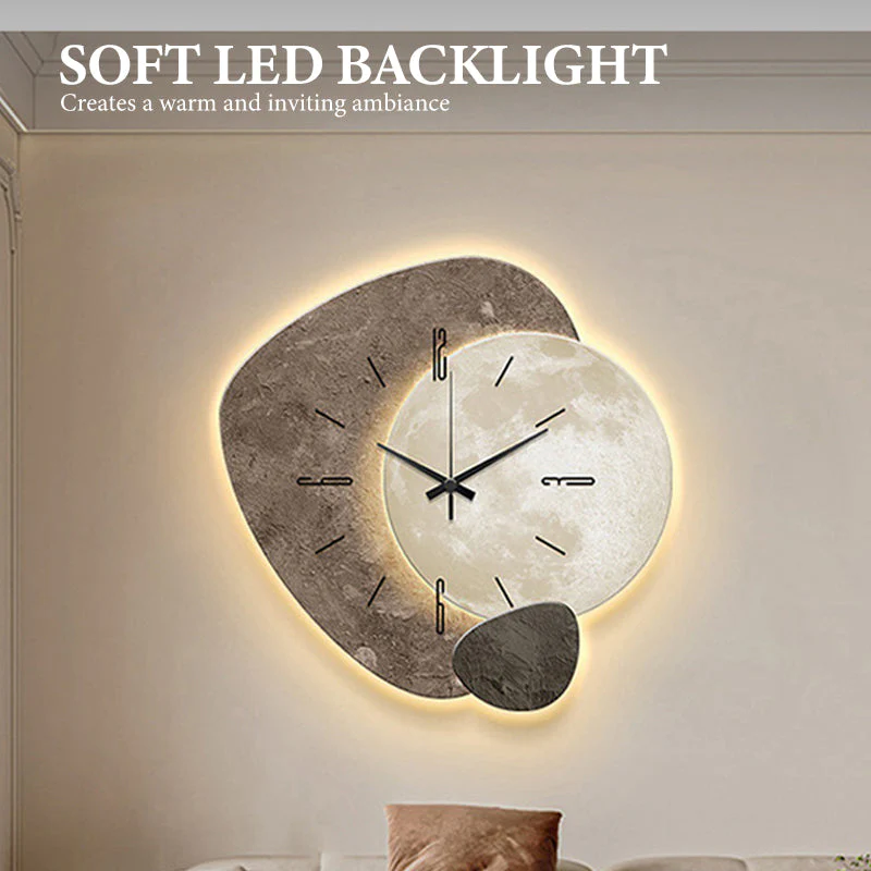 📢📢60 % de réduction !! ⏰Horloge murale décorative de style nordique - Image 6
