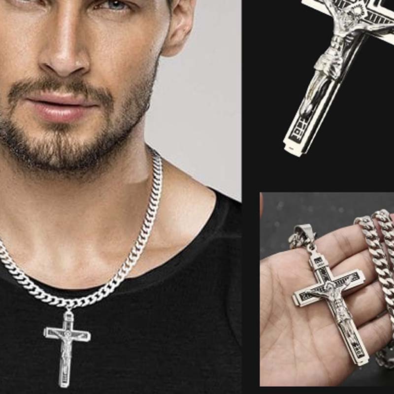 Delicate Timeless Elegance Cross Necklace - Image 2
