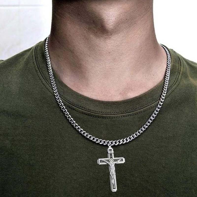 Delicate Timeless Elegance Cross Necklace - Image 3
