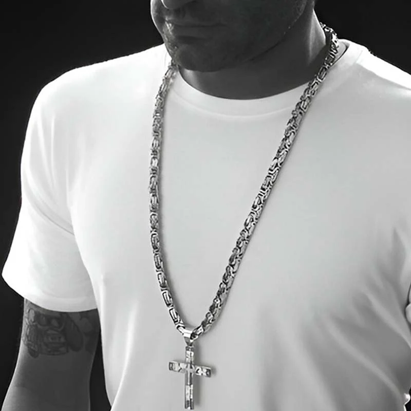 Delicate Timeless Elegance Cross Necklace - Image 6